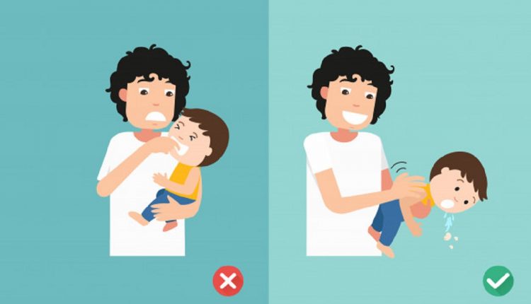 انقاذ الطفل من الاختناق