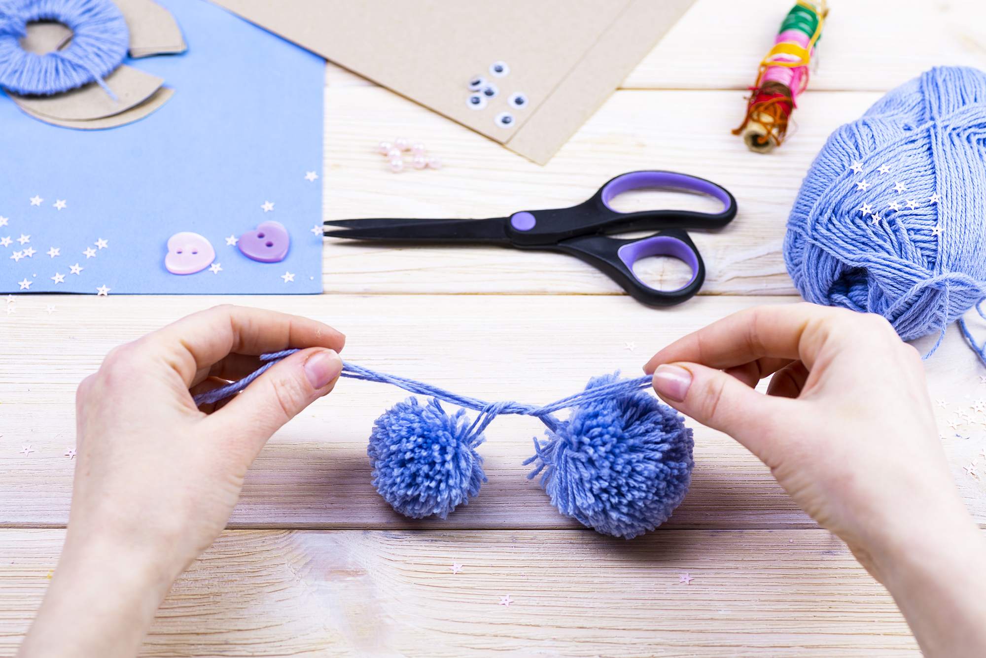 how-to-make-a-bunny-from-pom-poms-for-easter-decor-children-s-art