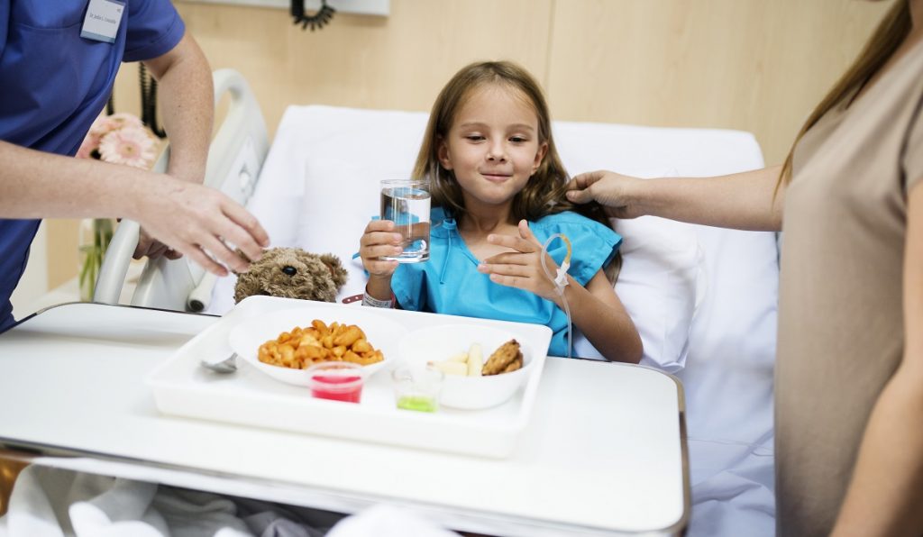 أطعمة مفيدة للطفل المريض